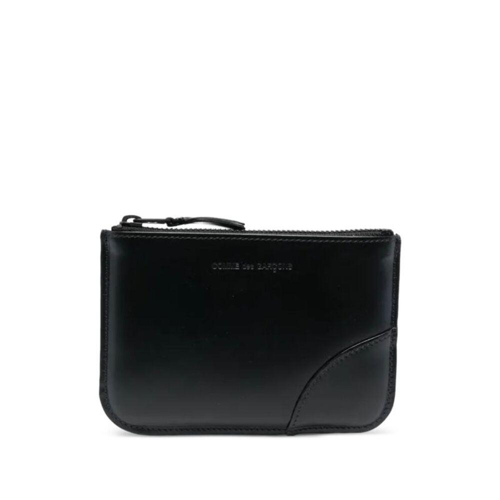 Comme Des Garçons Women Leather Credit Card Case